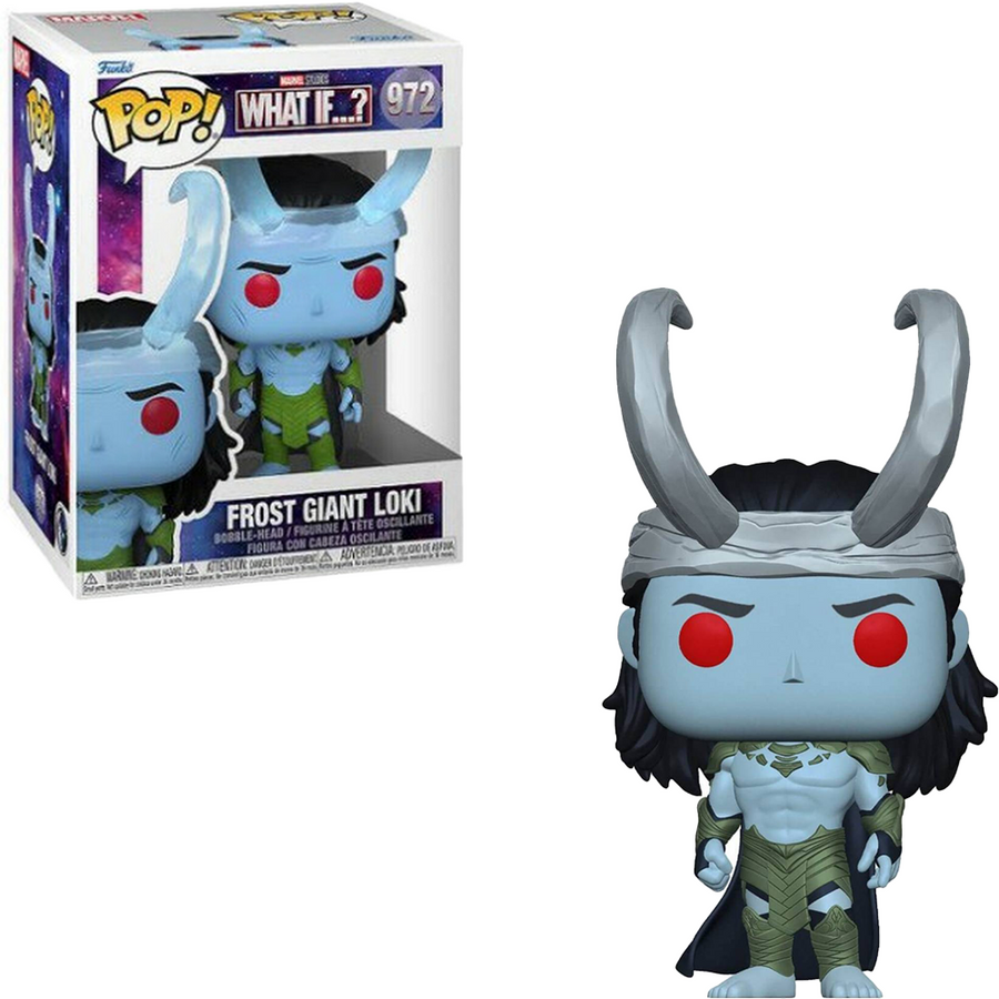FUNKO POP MARVEL WHAT IF...? - FROST GIANT LOKI BRINDE