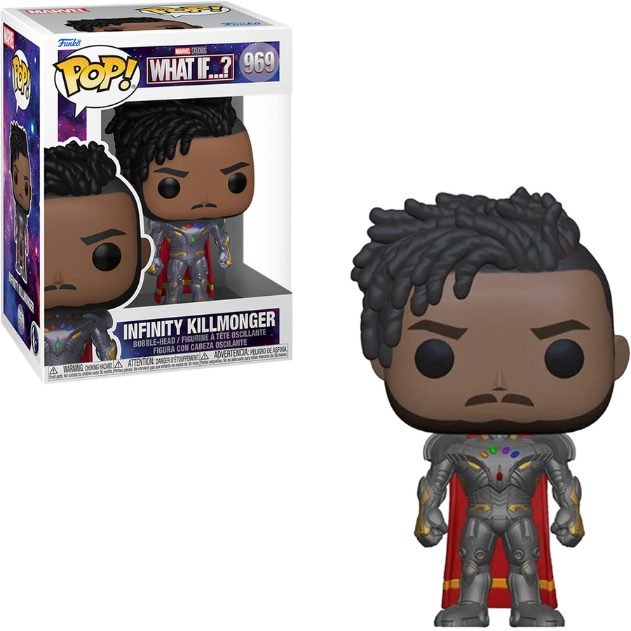 FUNKO POP MARVEL WHAT IF...? - INFINITY KILLMONGER 969 BRINDE