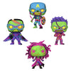 Funko Pop Marvel What If? - Zombie Blacklight 4-Pack (69116)