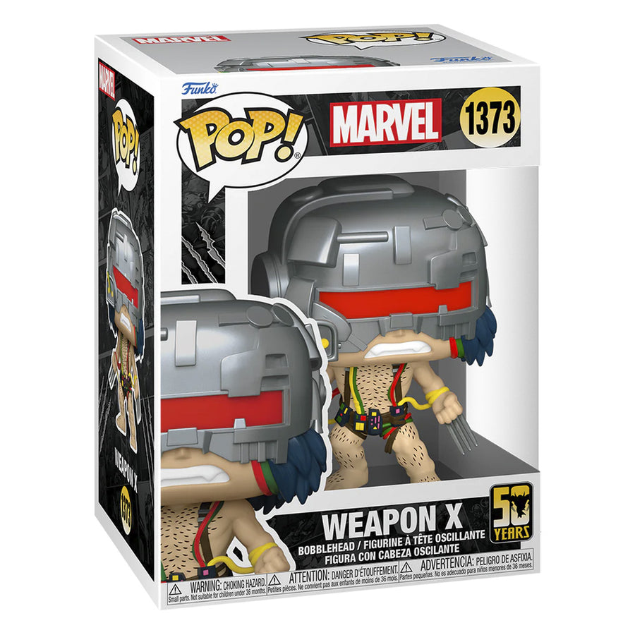 FUNKO POP MARVEL WOLVERINE 50TH ANNIVERSARY - WEAPON X 1373