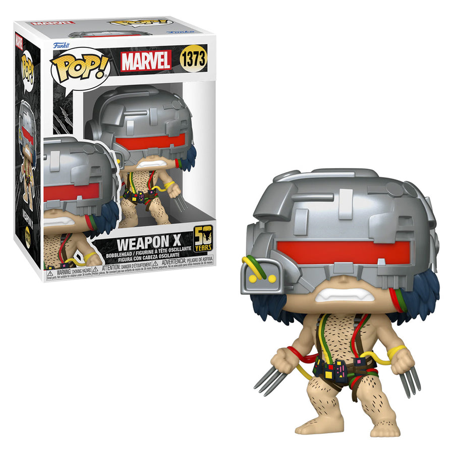 FUNKO POP MARVEL WOLVERINE 50TH ANNIVERSARY - WEAPON X 1373 BRINDE