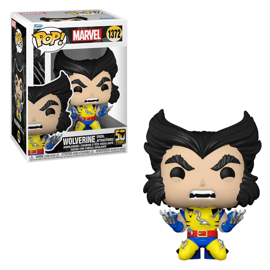 FUNKO POP MARVEL WOLVERINE 50TH ANNIVERSARY - WOLVERINE (FATAL ATTRACTIONS) 1372