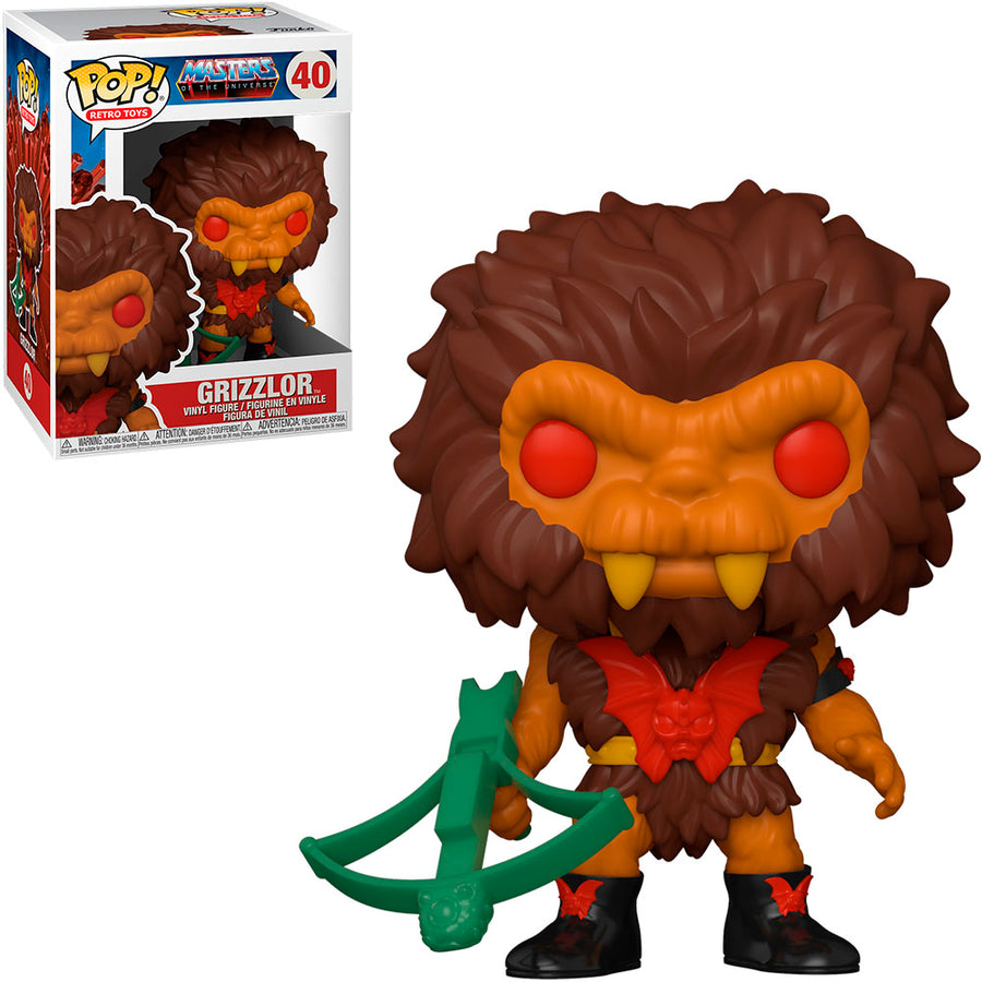 FUNKO POP MASTERS OF THE UNIVERSE - GRIZZLOR 40 BRINDE