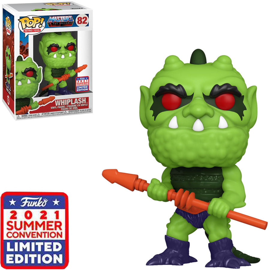 FUNKO POP MASTERS OF THE UNIVERSE SDCC 2021 EXCLUSIVE - WHIPLASH 82 BRINDE