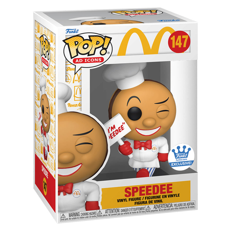 FUNKO POP MC DONALDS EXCLUSIVE - SPEEDEE 147