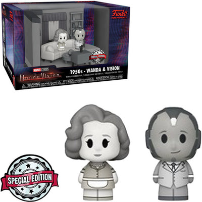 FUNKO POP MINI MOMENTS MARVEL WANDAVISION - 1950s WANDA & VISION (2 PACK)