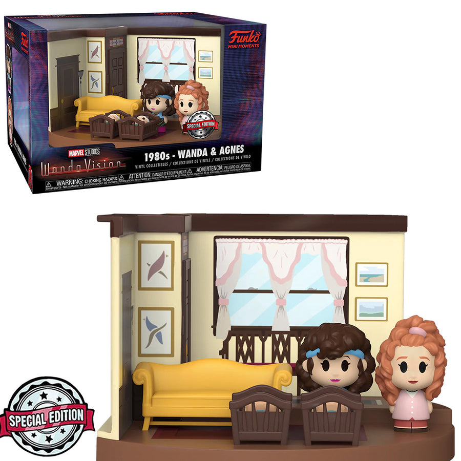 FUNKO POP MINI MOMENTS MARVEL WANDAVISION - WANDA & AGNES BRINDE