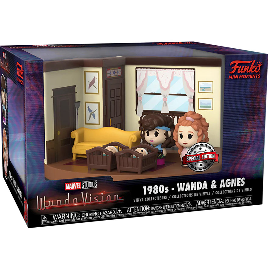 FUNKO POP MINI MOMENTS MARVEL WANDAVISION - WANDA & AGNES