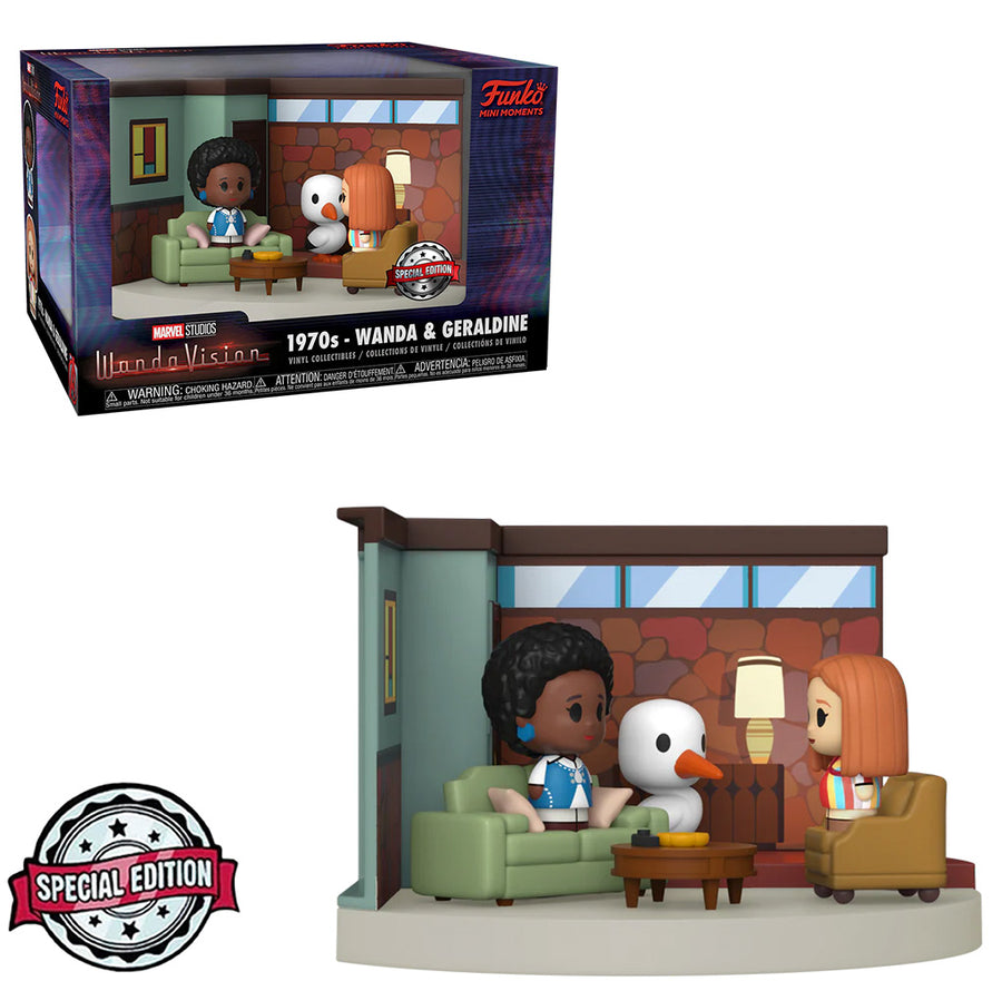 FUNKO POP MINI MOMENTS MARVEL WANDAVISION EXCLUSIVE - WANDA & GERALDINE BRINDE