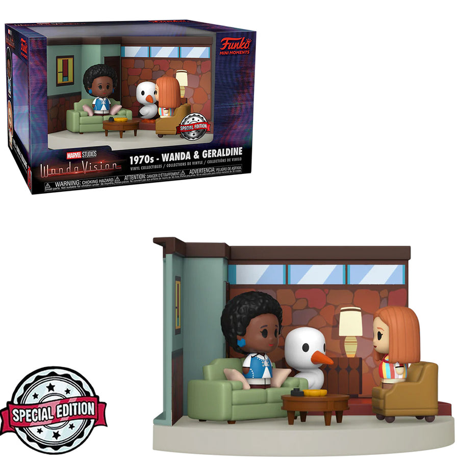 FUNKO POP MINI MOMENTS MARVEL WANDAVISION EXCLUSIVE - WANDA & GERALDINE BRINDE