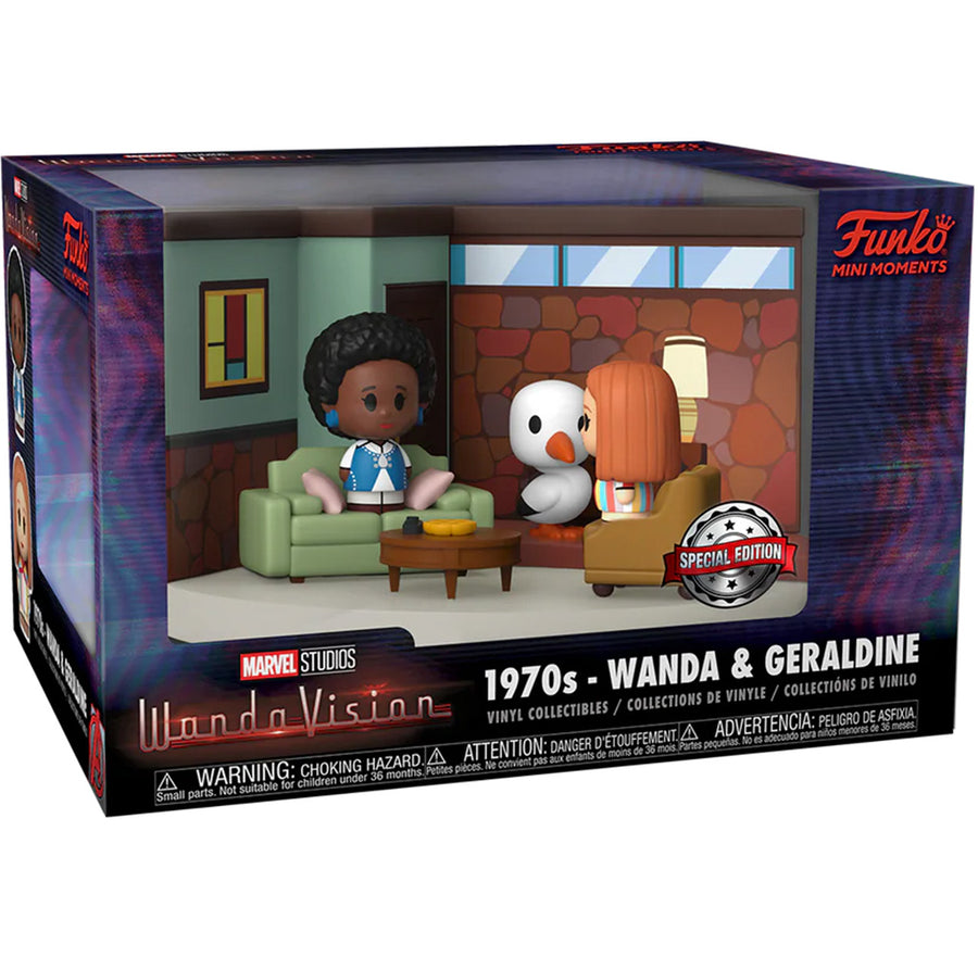 FUNKO POP MINI MOMENTS MARVEL WANDAVISION EXCLUSIVE - WANDA & GERALDINE
