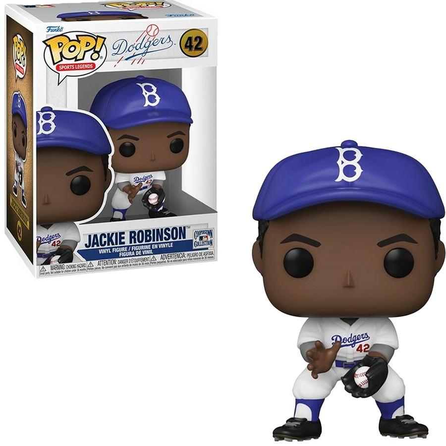 FUNKO POP MLB LOS ANGELES DODGERS - JACKIE ROBINSON 42 BRINDE