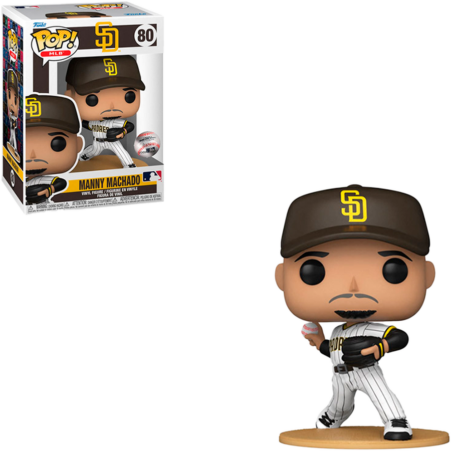 FUNKO POP MLB PADRES - MANNY MACHADO 80 BRINDE