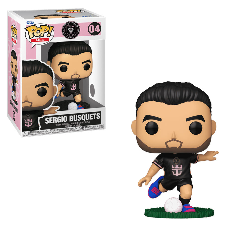 FUNKO POP MLS INTER MIAMI - SERGIO BUSQUETS 04 BRINDE
