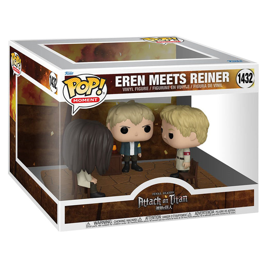 FUNKO POP MOMENT ATTACK ON TITAN - EREN MEETS REINER 1432