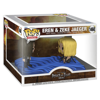 FUNKO POP MOMENT ATTACK ON TITAN EXCLUSIVE - EREN & ZEKE JAEGER 1460