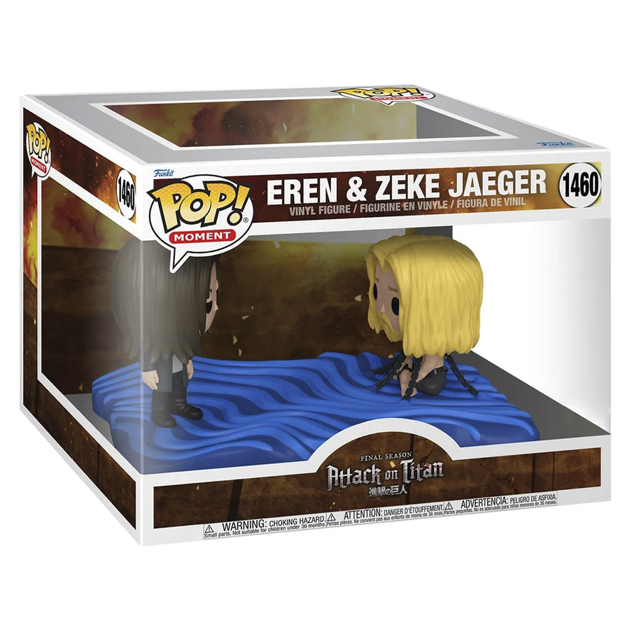 FUNKO POP MOMENT ATTACK ON TITAN EXCLUSIVE - EREN & ZEKE JAEGER 1460