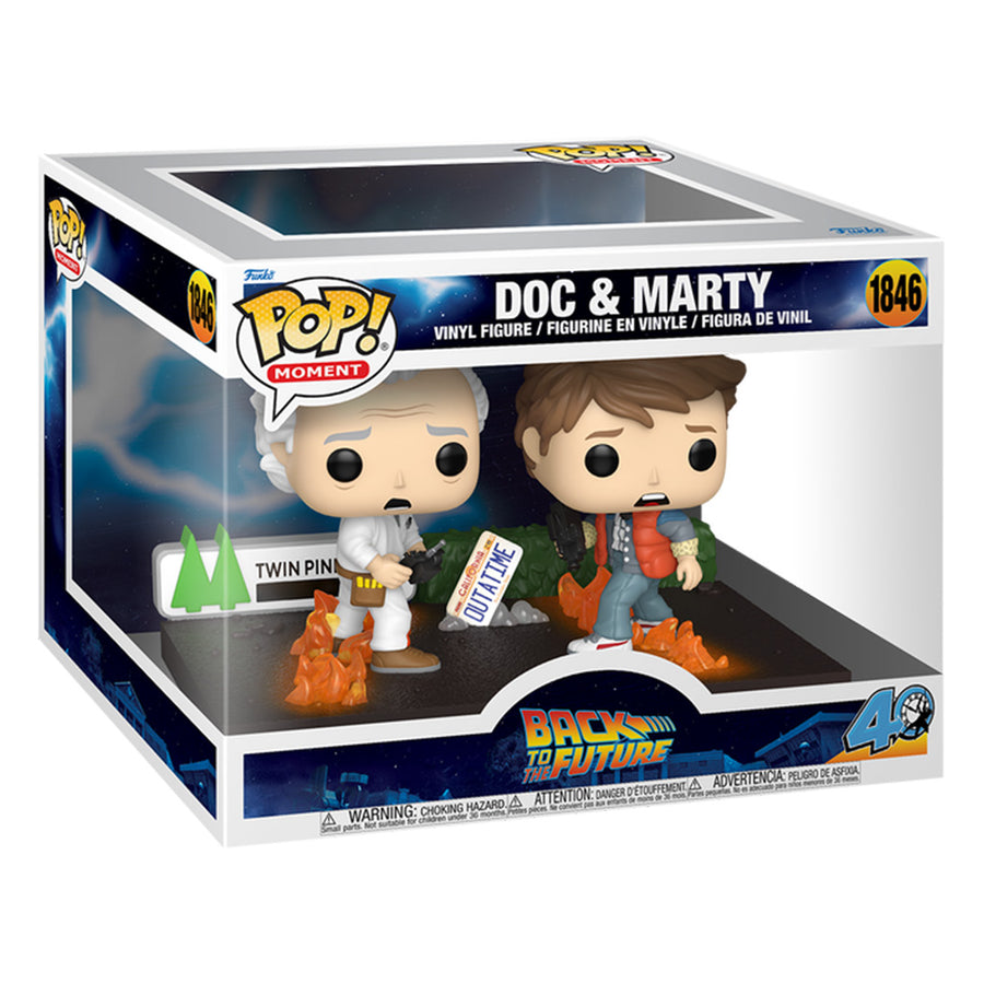 FUNKO POP MOMENTO REGRESO AL FUTURO - DOC & MARTY 1846