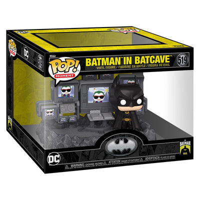 FUNKO POP MOMENT BATMAN 85TH ANNIVERSARY - BATMAN IN BATCAVE 519