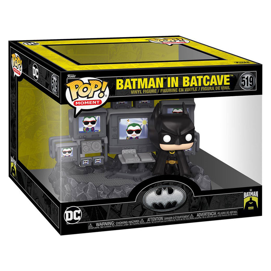 FUNKO POP MOMENT BATMAN 85TH ANNIVERSARY - BATMAN IN BATCAVE 519