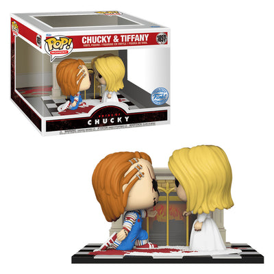 FUNKO POP MOMENT BRIDE OF CHUCKY EXCLUSIVE - CHUCKY & TIFFANY 1857