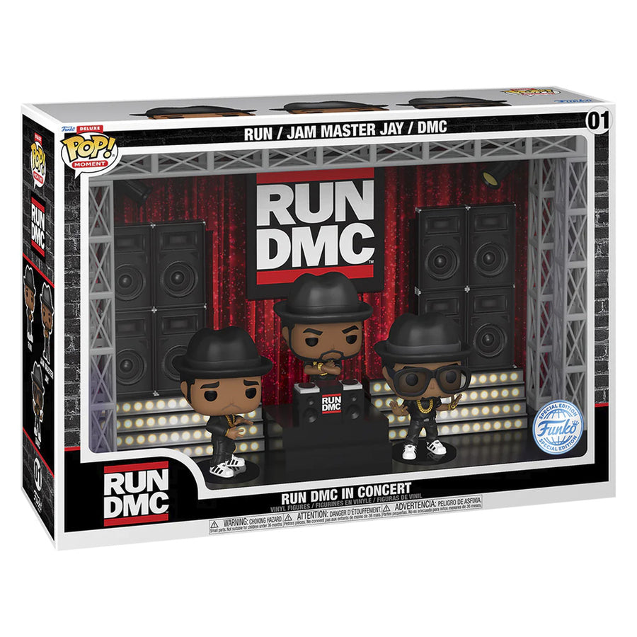 FUNKO POP MOMENT DELUXE RUN-DMC IN CONCERT 01 (68402)