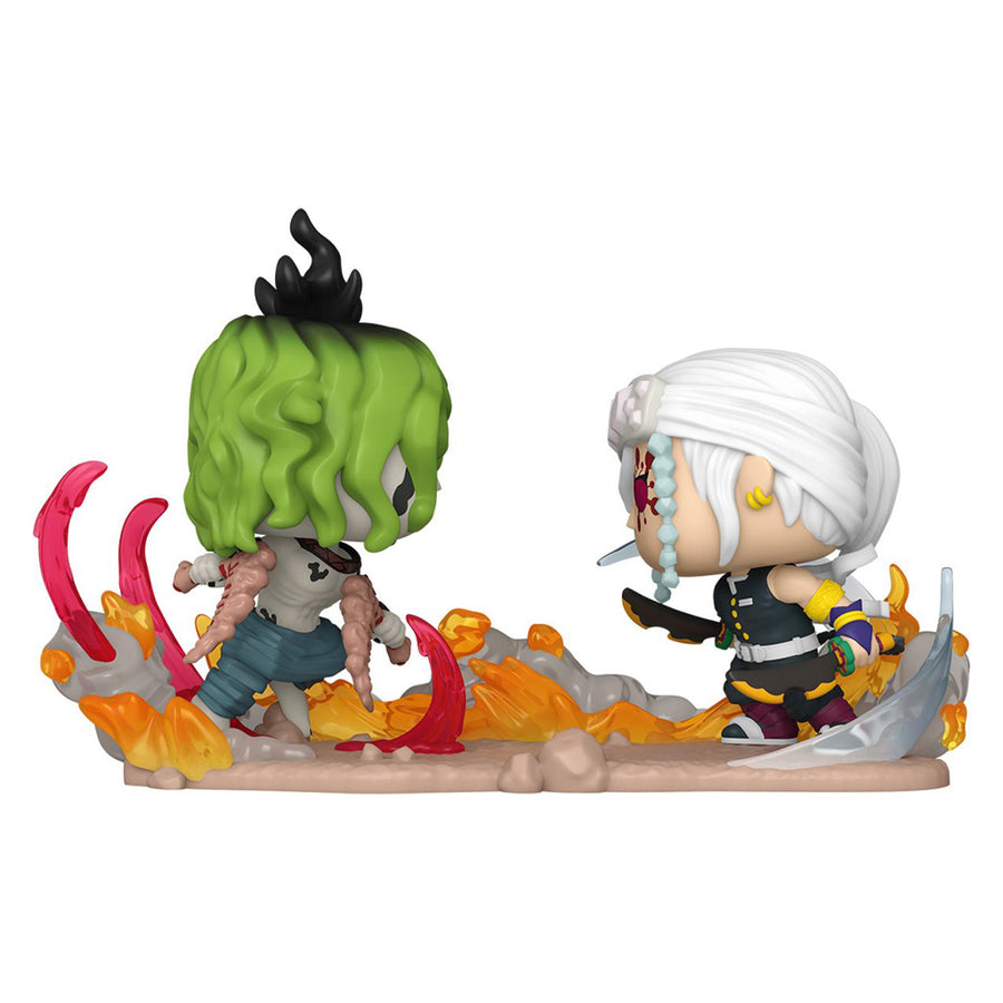 FUNKO POP MOMENT DEMON SLAYER: KIMETSU NO YAIBA - TENGEN UZUI VS. GYUTARO 1753