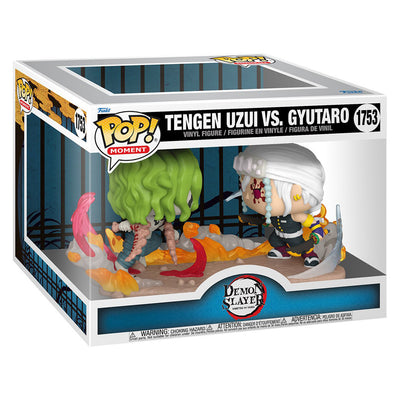 FUNKO POP MOMENT DEMON SLAYER: KIMETSU NO YAIBA - TENGEN UZUI VS. GYUTARO 1753