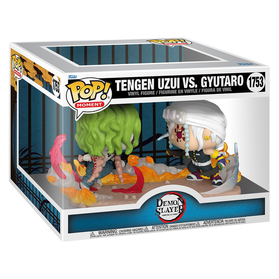 FUNKO POP MOMENT DEMON SLAYER: KIMETSU NO YAIBA - TENGEN UZUI VS. GYUTARO 1753