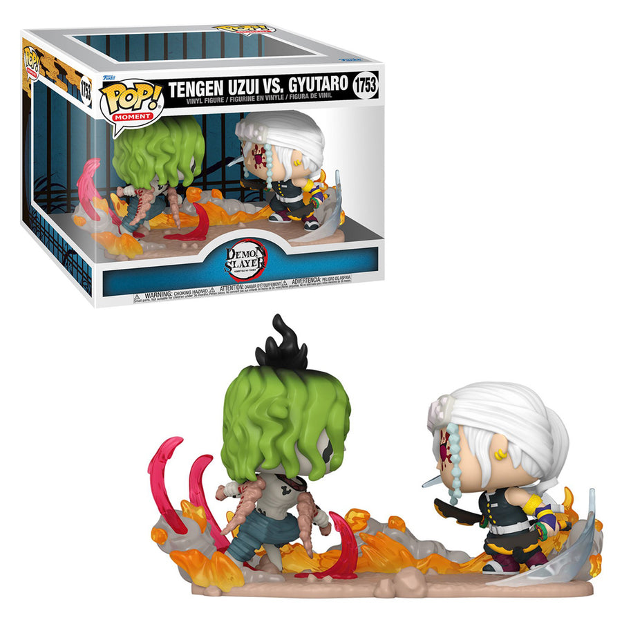 FUNKO POP MOMENT DEMON SLAYER: KIMETSU NO YAIBA - TENGEN UZUI VS. GYUTARO 1753