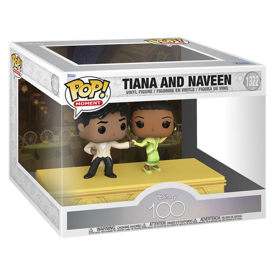 FUNKO POP MOMENT DISNEY 100TH - TIANA AND NAVEEN 1322