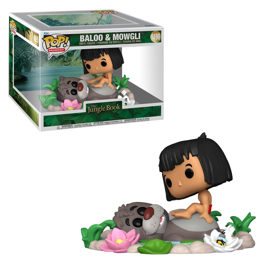 FUNKO POP DISNEY THE JUNGLE BOOK - BALOO & MOWGLI 1490 BRINDE