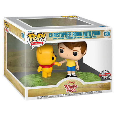 FUNKO POP MOMENT DISNEY WINNIE - CHRISTOPHER ROBIN WITH POOH 1306
