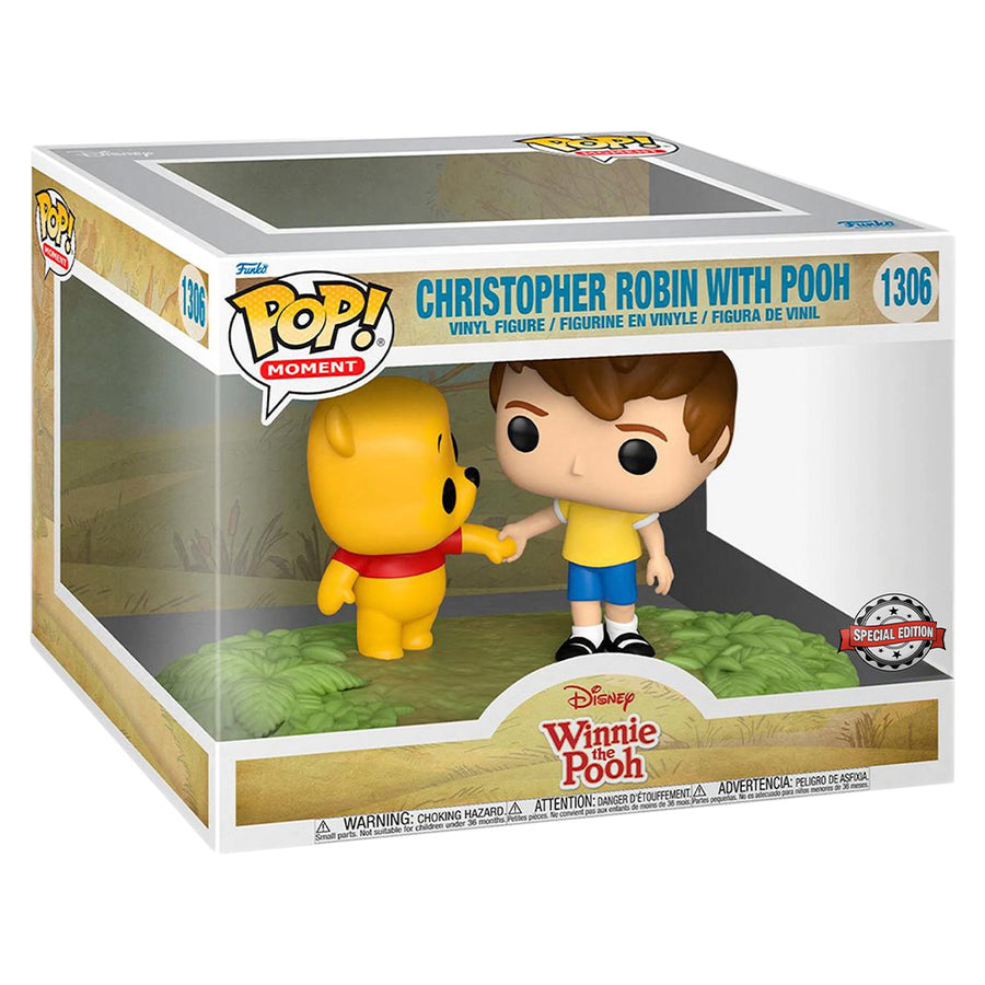 FUNKO POP MOMENT DISNEY WINNIE - CHRISTOPHER ROBIN WITH POOH 1306