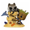 Funko Pop Moment Guardians Of The Galaxy Exclusive - Rocket & Groot 1089