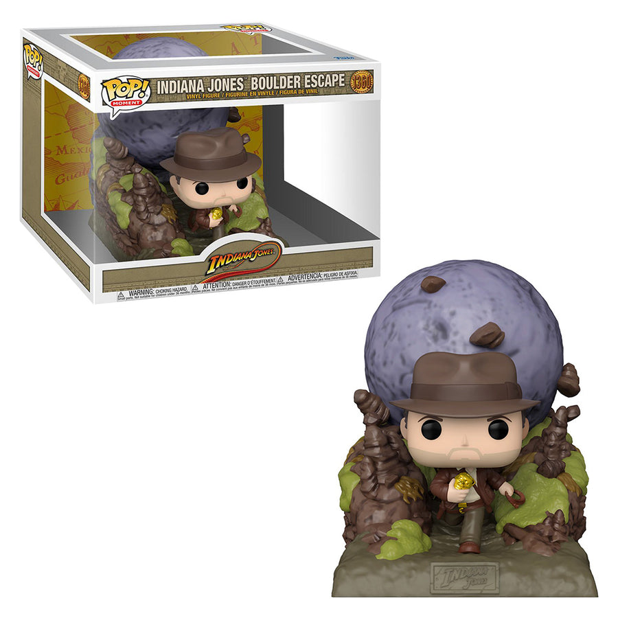 FUNKO POP MOMENT INDIANA JONES - INDIANA JONES BOULDER ESCAPE 1360