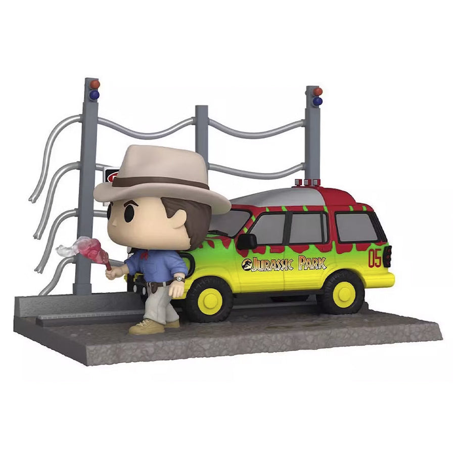 FUNKO POP MOMENT JURASSIC PARK 30TH ANNIVERSARY EXCLUSIVE - T-REX BREAKOUT & DR. ALAN GRANT 1382