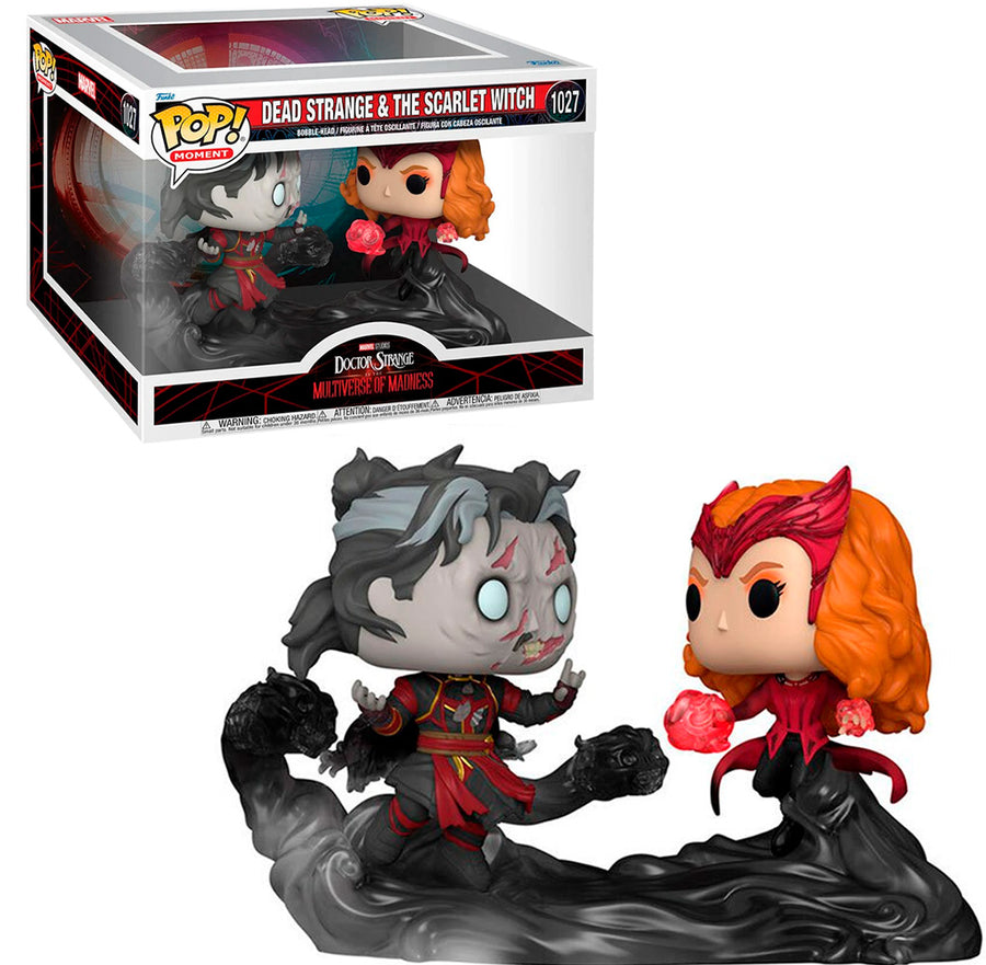 FUNKO POP MOMENT MARVEL DOCTOR STRANGE IN THE MULTIVERSE OF MADNESS - DEAD STRANGE & SCARLET 1027