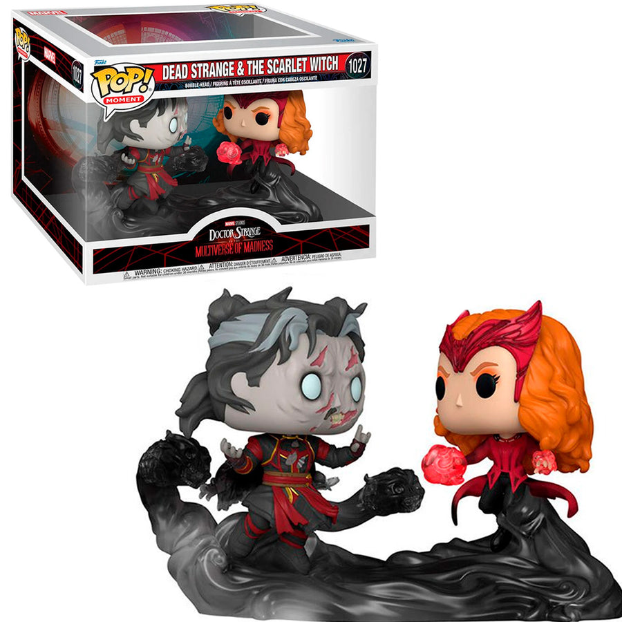 FUNKO POP MOMENT MARVEL DOCTOR STRANGE IN THE MULTIVERSE OF MADNESS - DEAD STRANGE & SCARLET 1027