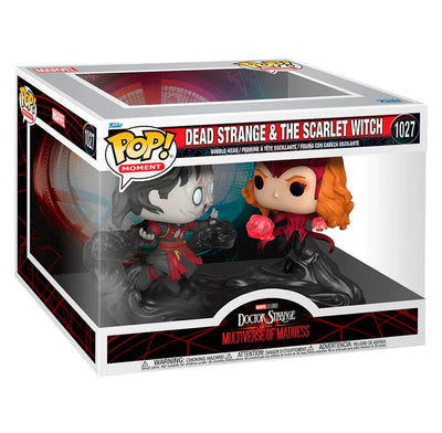 FUNKO POP MOMENT MARVEL DOCTOR STRANGE IN THE MULTIVERSE OF MADNESS - DEAD STRANGE & SCARLET 1027