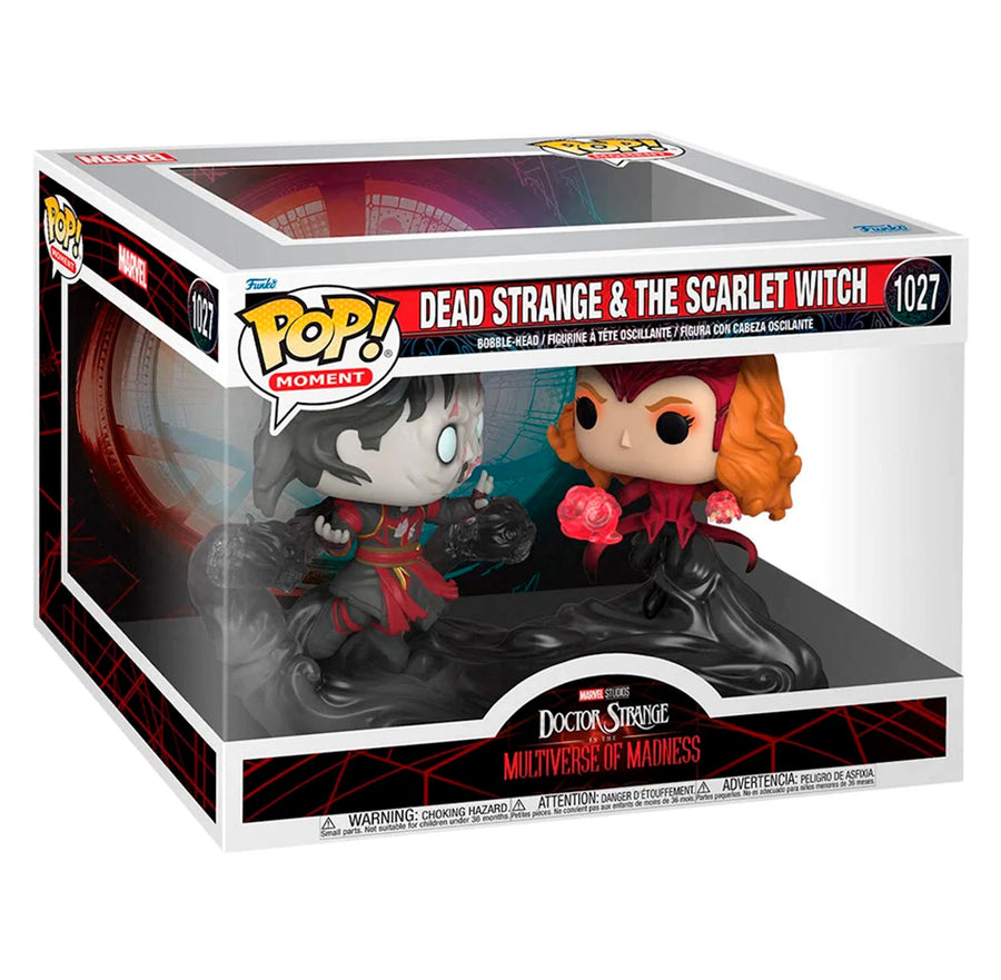 FUNKO POP MOMENT MARVEL DOCTOR STRANGE IN THE MULTIVERSE OF MADNESS - DEAD STRANGE & SCARLET 1027