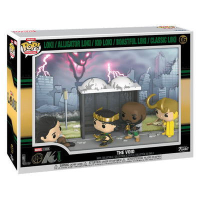 FUNKO POP MOMENT MARVEL LOKI: THE VOID - LOKI / ALIGATOR LOKI / KID LOKI / BOASTFUL LOKI / CLASSIC LOKI 06