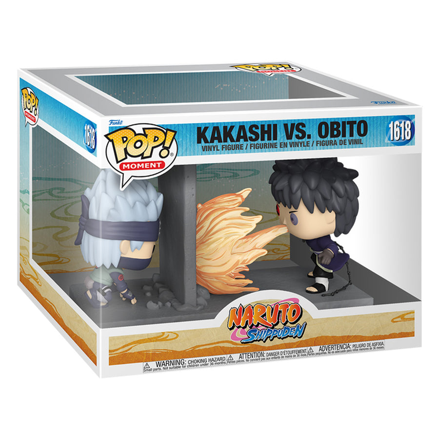 FUNKO POP MOMENT NARUTO SHIPPUDEN - KAKASHI VS. OBITO 1618
