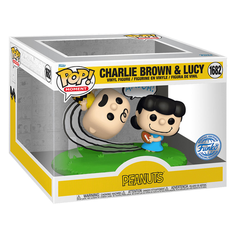 FUNKO POP MOMENT PEANUTS EXCLUSIVE - CHARLIE BROWN & LUCY 1682