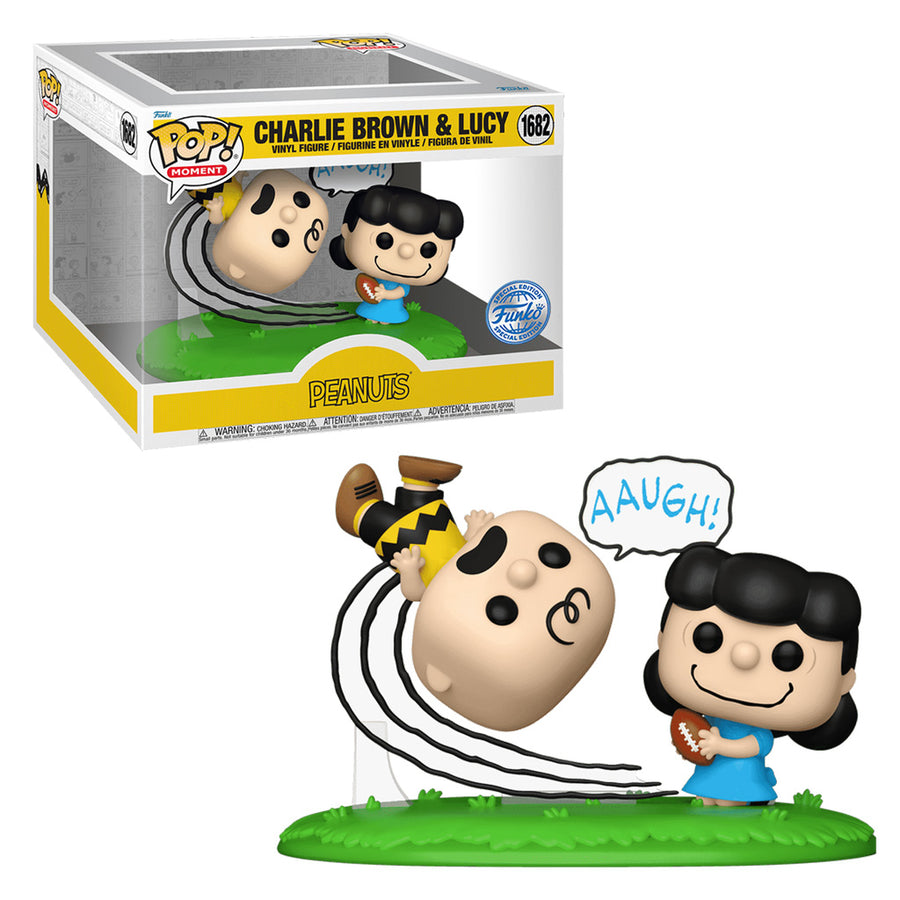 FUNKO POP MOMENT PEANUTS EXCLUSIVE - CHARLIE BROWN & LUCY 1682