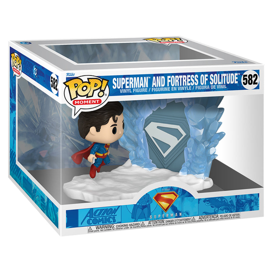 FUNKO POP MOMENT SUPERMAN - SUPERMAN AND FORTRESS OF SOLITUDE 582