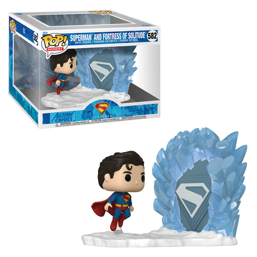 FUNKO POP MOMENT SUPERMAN - SUPERMAN AND FORTRESS OF SOLITUDE 582