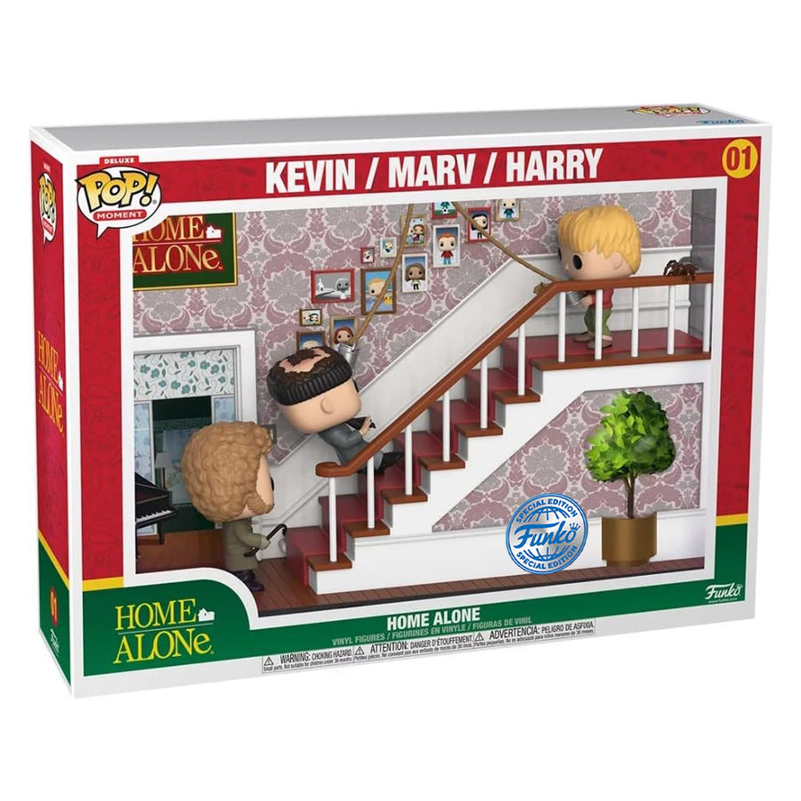 FUNKO POP MOMENTS HOME ALONE EXCLUSIVE - KEVIN / MARV / HARRY 01 (68429)