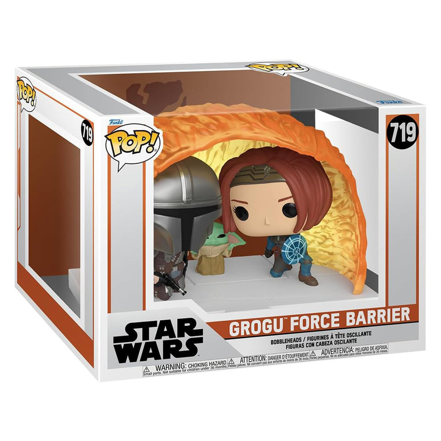 FUNKO POP MOMENTS STAR WARS: THE MANDALORIAN - GROGU FORCE BARRIER 719