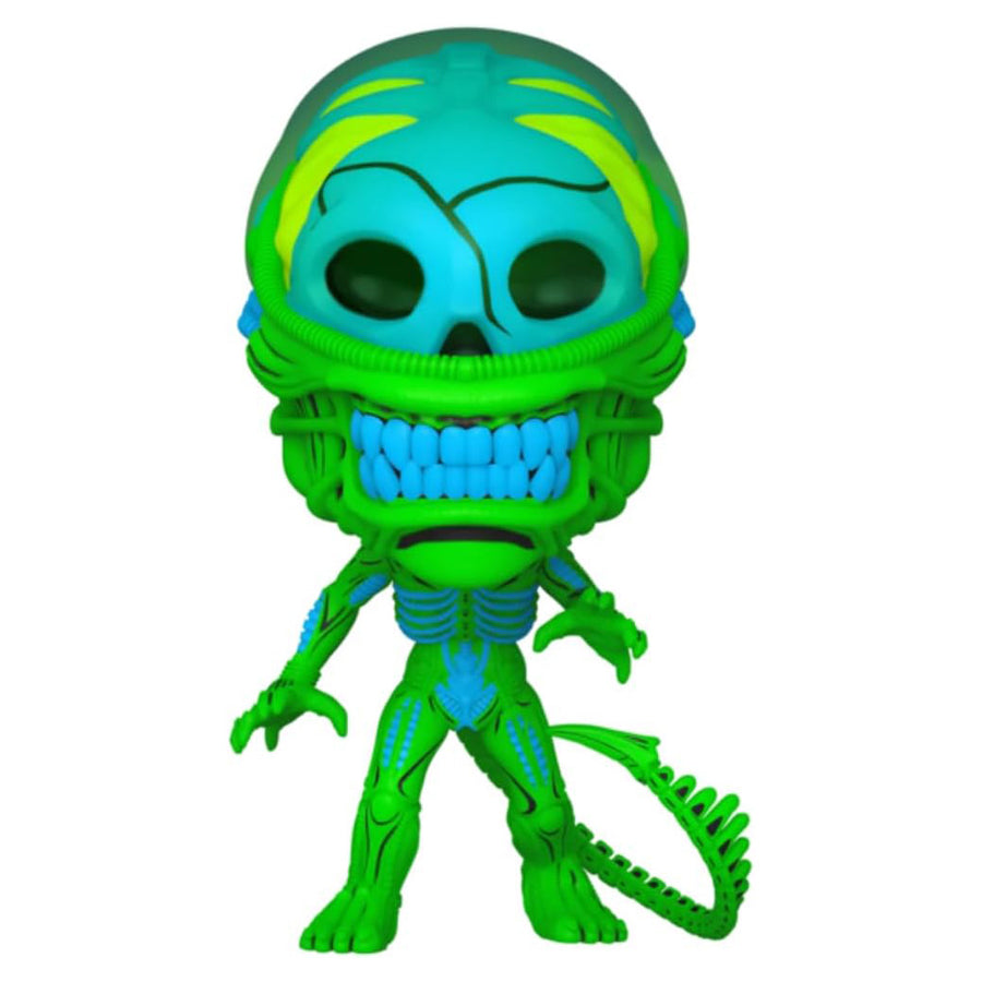 FUNKO POP MOVIES ALIEN 40TH ANNIVERSARY EXCLUSIVE - XENOMORPH 731 (BLACKLIGHT)
